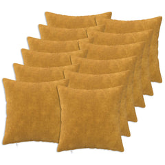 Pillow HEERLEN Microfiber Fleece Yellow