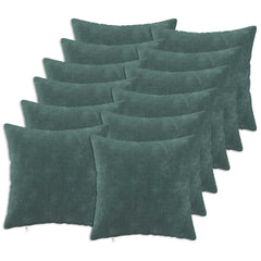 Pillow HEERLEN Microfiber Fleece Sea blue