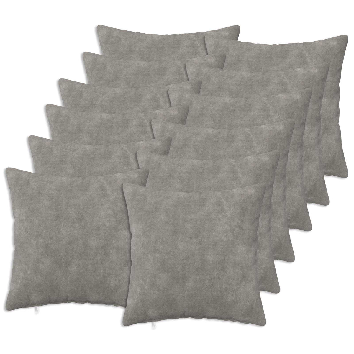 Pillow HEERLEN Microfiber Fleece Light grey