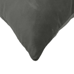 vidaXL Cushion with Pillow HEERLEN 6 pcs Dark Grey Velvet 5