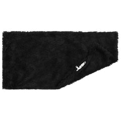 vidaXL Cushion with Pillow HEERLEN 6 pcs Black PV Fleece 4
