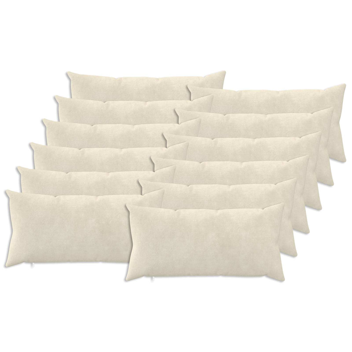 Cushion HEERLEN Microfiber Fleece Cream