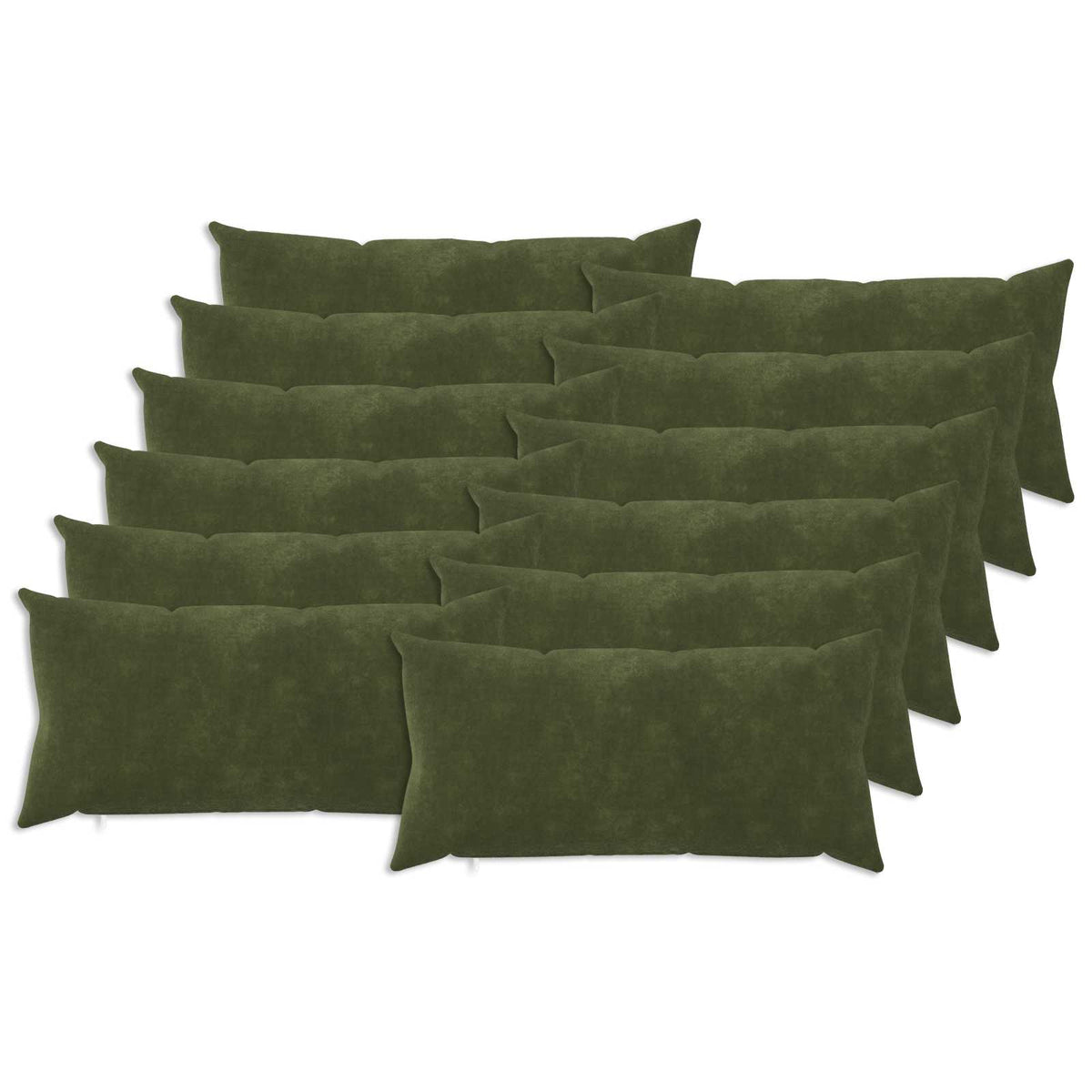Cushion HEERLEN Microfiber Fleece Green