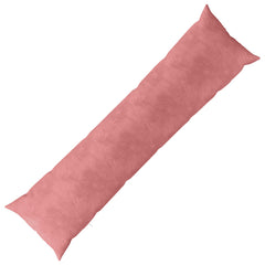 vidaXL Cushion with Pillow HEERLEN Pink 40 x 145 cm Velvet 1