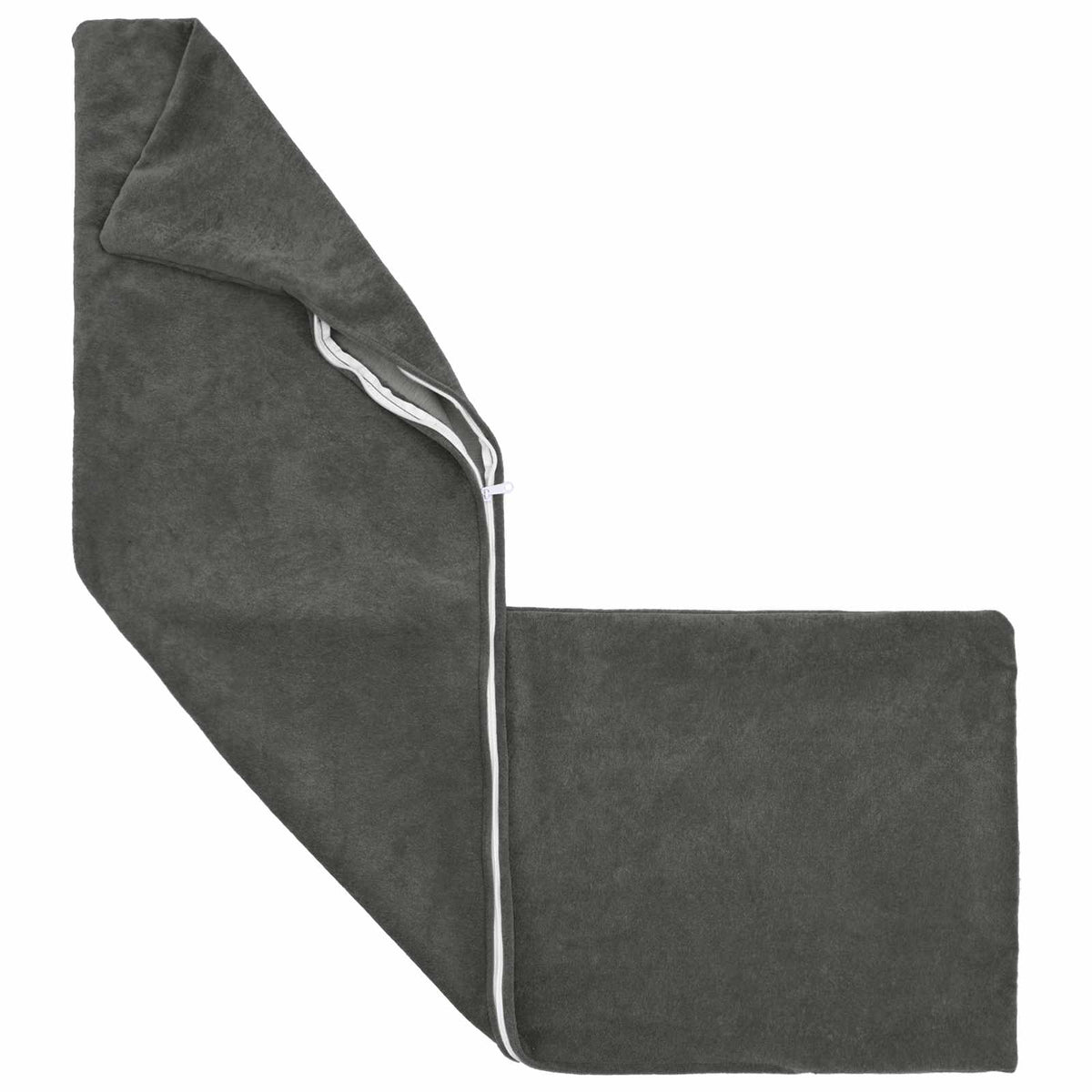 vidaXL Throw Pillow HEERLEN Anthracite 40 x 145 cm Microfiber Fleece 3