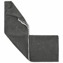 vidaXL Throw Pillow HEERLEN Anthracite 40 x 145 cm Microfiber Fleece 3