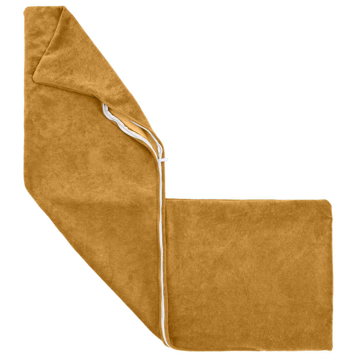 vidaXL Throw Pillow HEERLEN Yellow 40 x 145 cm Microfiber Fleece 3