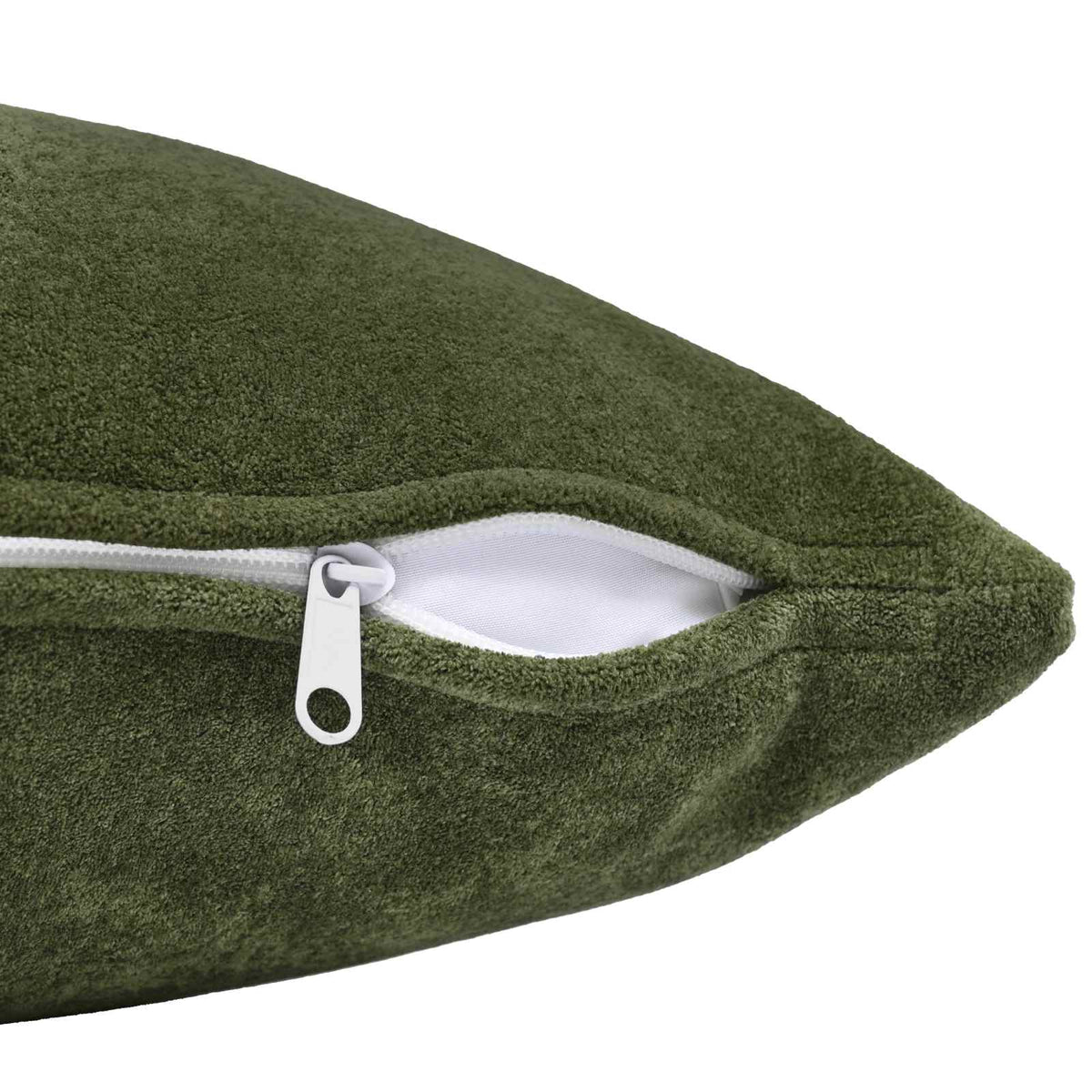 vidaXL Throw Pillow HEERLEN Green 40 x 145 cm Microfiber Fleece 5