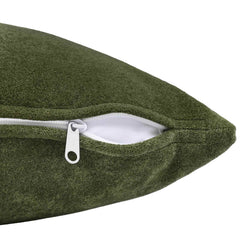 vidaXL Throw Pillow HEERLEN Green 40 x 145 cm Microfiber Fleece 5