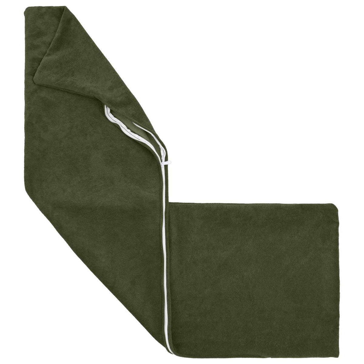 vidaXL Throw Pillow HEERLEN Green 40 x 145 cm Microfiber Fleece 3