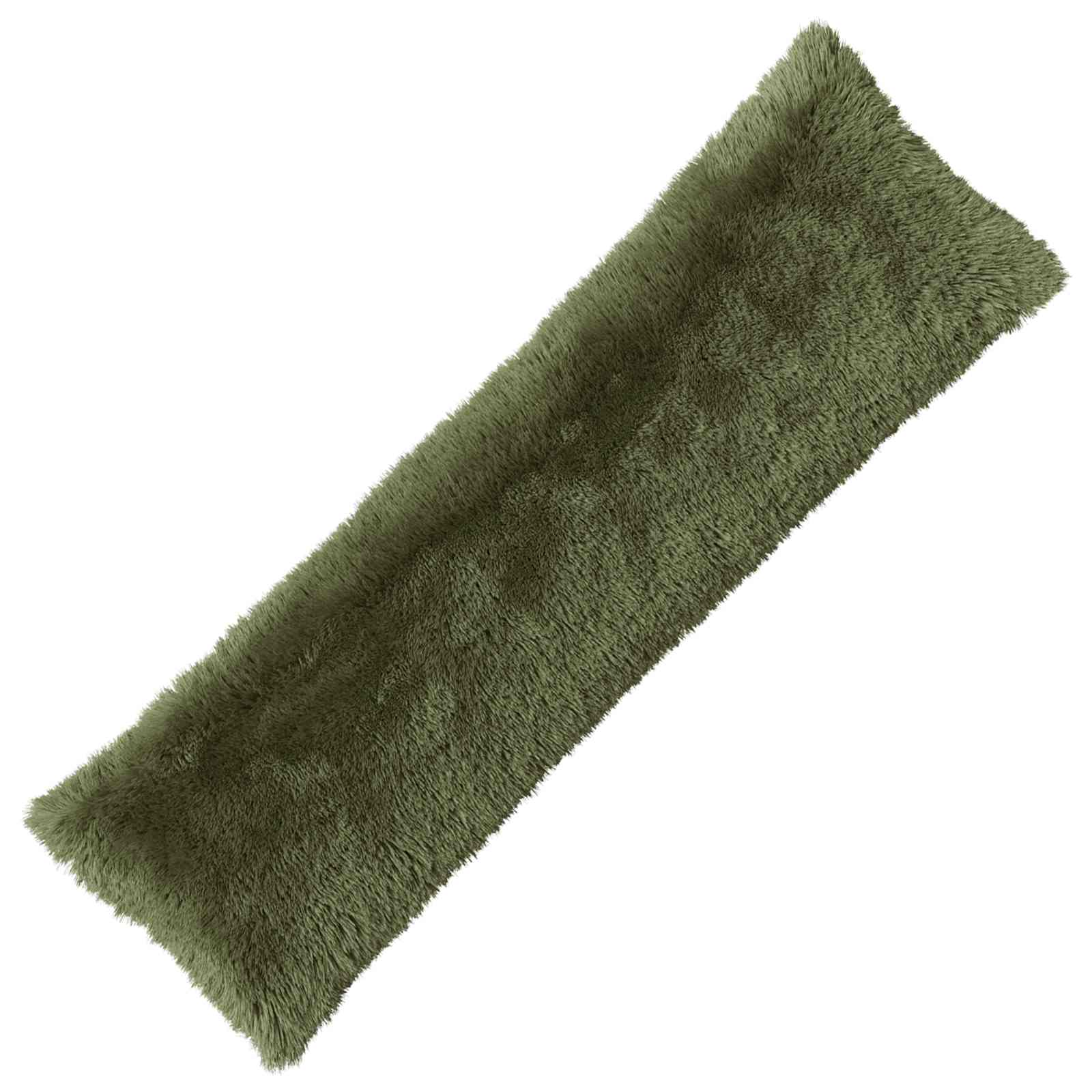 vidaXL Cushion with Pillow HEERLEN 2 pcs Green PV Fleece 2