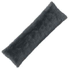 vidaXL Cushion with Pillow HEERLEN Anthracite 40 x 145 cm PV Fleece 2