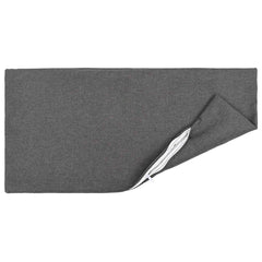 vidaXL Cushion with Pillow HEERLEN 2 pcs Light Grey Fabric 4