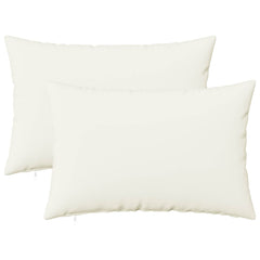 Throw Pillow HEERLEN 2 pcs White