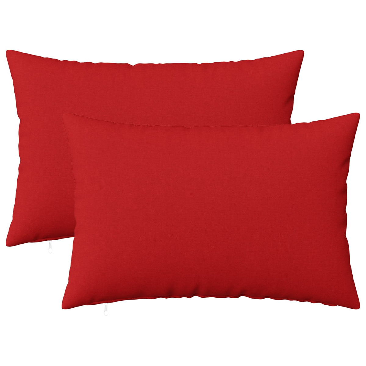 Throw Pillow HEERLEN Red Fabric
