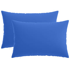 vidaXL Throw Pillow 2 pcs HEERLEN Royal Blue 50 x 75 cm Polyester 2