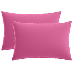 vidaXL Throw Pillow 2 pcs HEERLEN Pink 50 x 75 cm Polyester 2