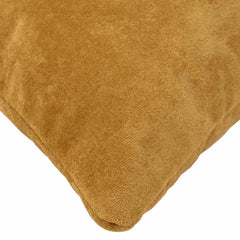 vidaXL Cushion with Pillow HEERLEN 2 pcs Yellow Microfiber Fleece 4