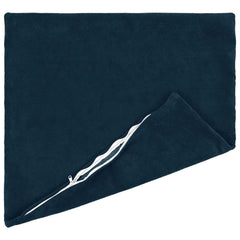 Throw Pillow HEERLEN Microfiber Fleece 2 pcs Blue