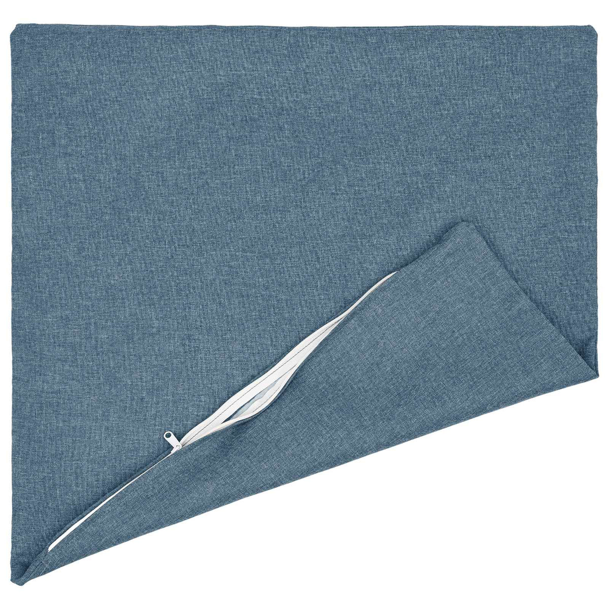 vidaXL Throw Pillow 2 pcs HEERLEN Jeans Blue 60 x 60 cm Fabric 4