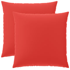 vidaXL Throw Pillow 2 pcs HEERLEN Red 60 x 60 cm Polyester 2