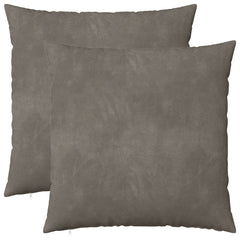vidaXL Cushion with Pillow HEERLEN 2 pcs Light Grey Velvet 2