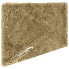vidaXL Cushion with Pillow HEERLEN 2 pcs Light Grey PV Fleece 4