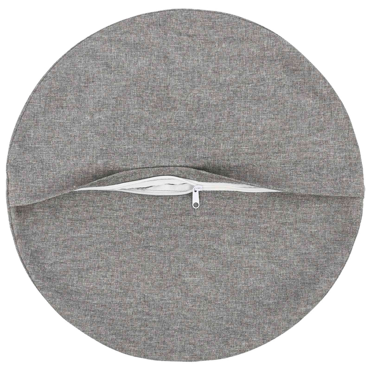 vidaXL Cushion with Pillow HEERLEN 6 pcs Cloud Grey Fabric 4