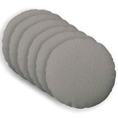 vidaXL Cushion with Pillow HEERLEN 6 pcs Cloud Grey Fabric 2