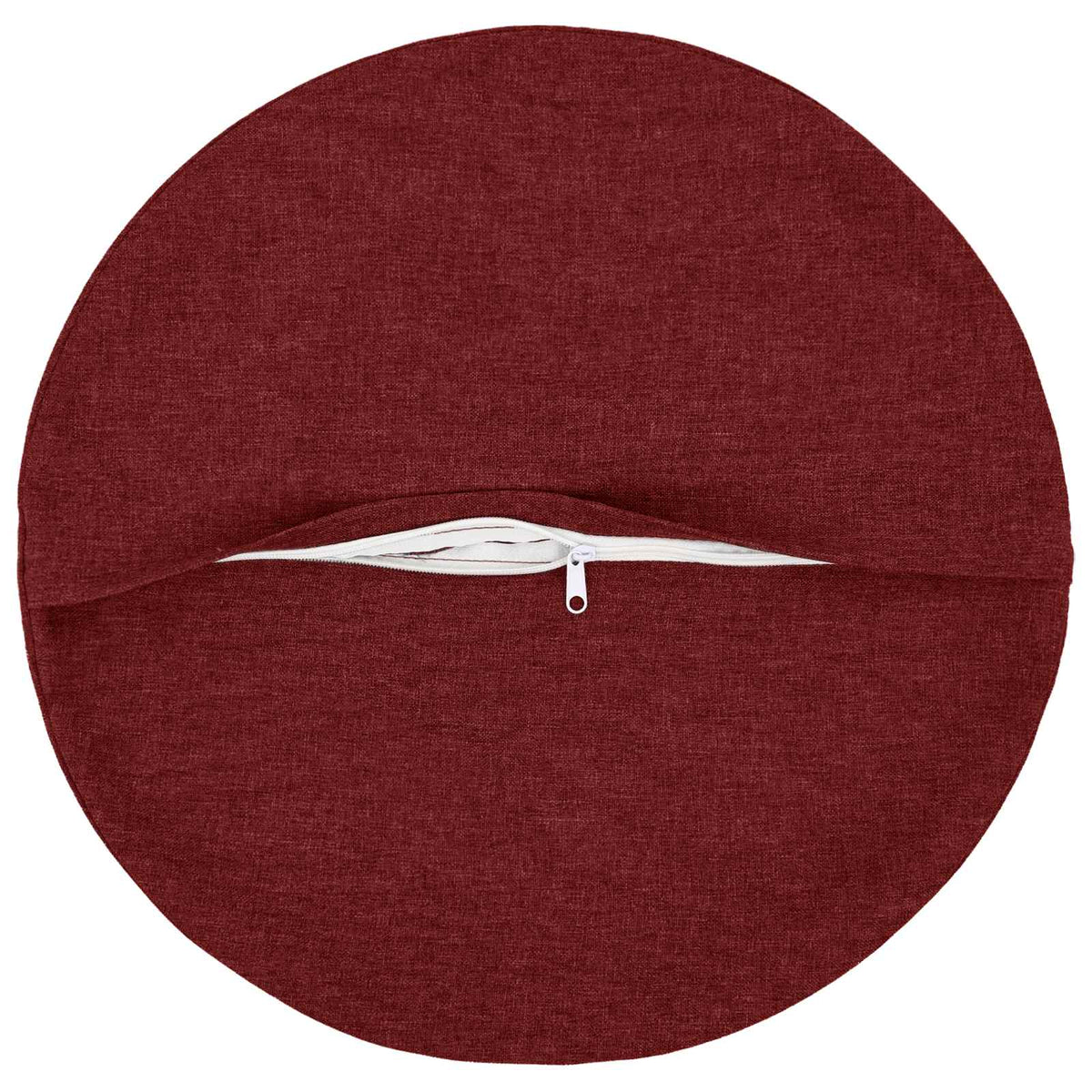 vidaXL Cushion with Pillow HEERLEN 6 pcs Wine Red Fabric 4