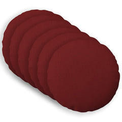 vidaXL Cushion with Pillow HEERLEN 6 pcs Wine Red Fabric 2