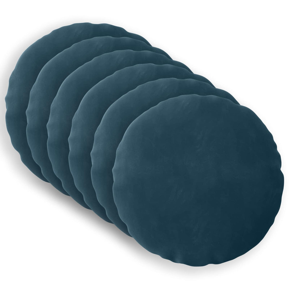 Throw Pillow HEERLEN 6 pcs Blue