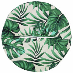 vidaXL Throw Pillow 6 pcs HEERLEN Leaf Pattern Dia. 40 cm Polyester 5