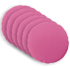 vidaXL Throw Pillow 6 pcs HEERLEN Pink Dia. 40 cm Polyester 2