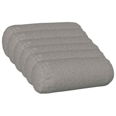 Throw Pillow HEERLEN Fabric 6 pcs Dia. 15 x 40 cm Cloud Grey