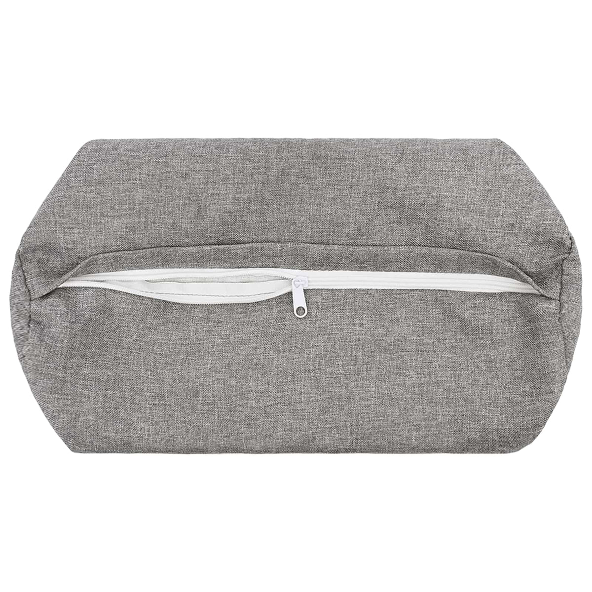 Throw Pillow HEERLEN Fabric 6 pcs Dia. 15 x 40 cm Cloud Grey