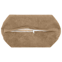 vidaXL Throw Pillow 6 pcs HEERLEN Taupe Dia. 15 x 40 cm 4