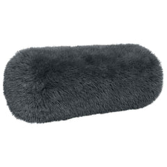 vidaXL Cushion with Pillow HEERLEN 6 pcs Anthracite PV Fleece 3