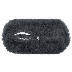 vidaXL Cushion with Pillow HEERLEN 6 pcs Anthracite PV Fleece 5