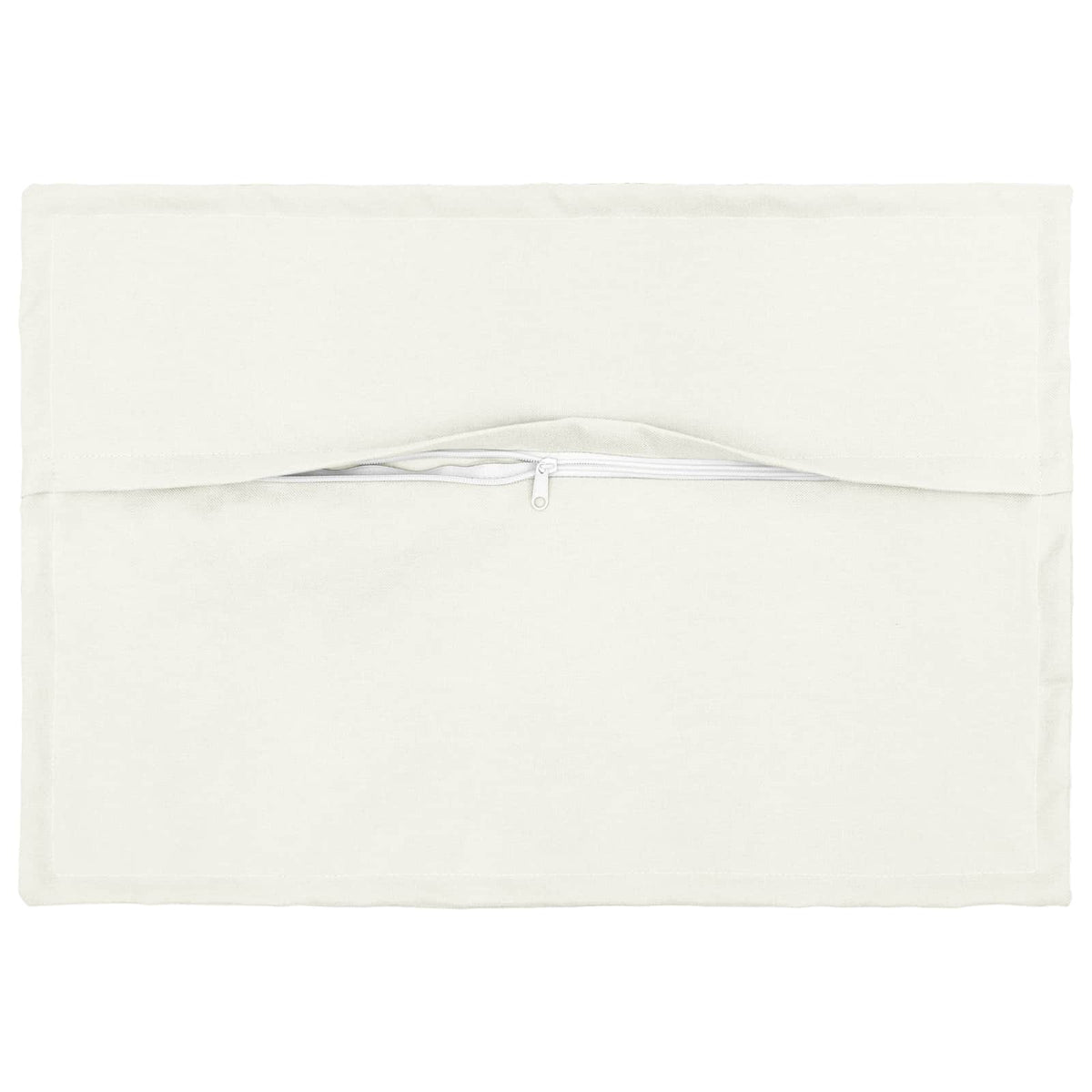 vidaXL Cushion with Pillow HOUTEN 6 pcs White Faux Linen 5