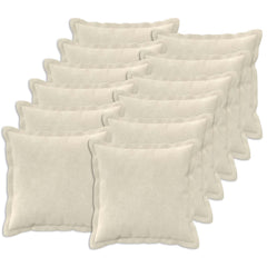Cushion Pillow HOUTEN Microfiber Fleece Width Cream