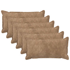 Throw Pillow HOUTEN Microfiber Fleece Taupe