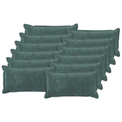 Cushion with Pillow HOUTEN Microfiber Fleece 12 pcs Width 40 cm Sea blue 80 cm