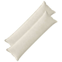 Throw Pillow HOUTEN Microfiber Fleece 2 pcs Cream