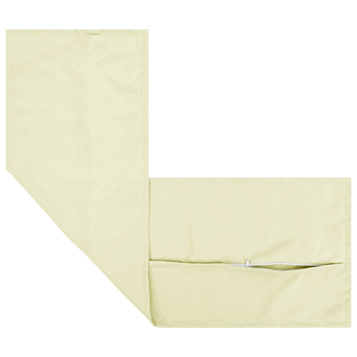 vidaXL Cushion with Pillow HOUTEN Cream 40 x 145 cm Polyester 5