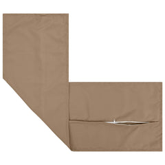 vidaXL Cushion with Pillow HOUTEN Taupe 40 x 145 cm Polyester 5
