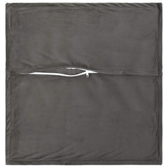 vidaXL Cushion with Pillow HOUTEN 6 pcs Dark Grey Velvet 4