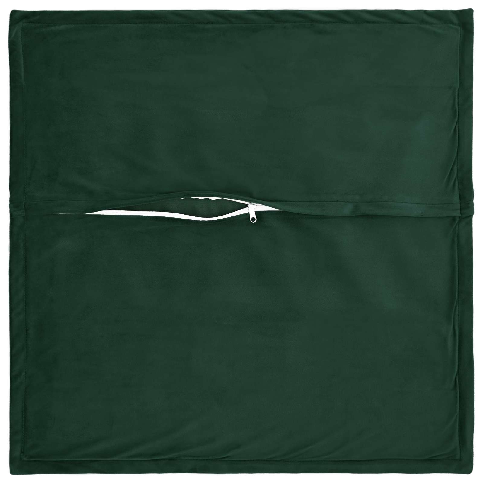 vidaXL Cushion with Pillow HOUTEN 6 pcs Dark Green Velvet 4