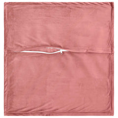vidaXL Cushion with Pillow HOUTEN 6 pcs Pink Velvet 3
