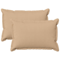 vidaXL Cushion with Pillow HOUTEN 2 pcs Cream Faux Linen 2